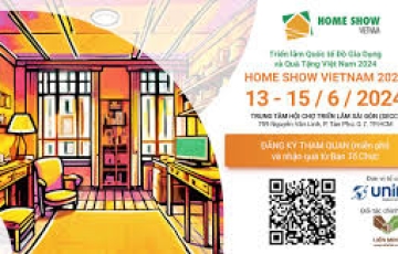 Home Show Vietnam 2024: Triển lãm quà tặng và đồ gia dụng gia đình diễn ra tại TP.HCM