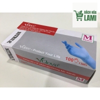 Găng tay y tế không bột Nitrile Vglove