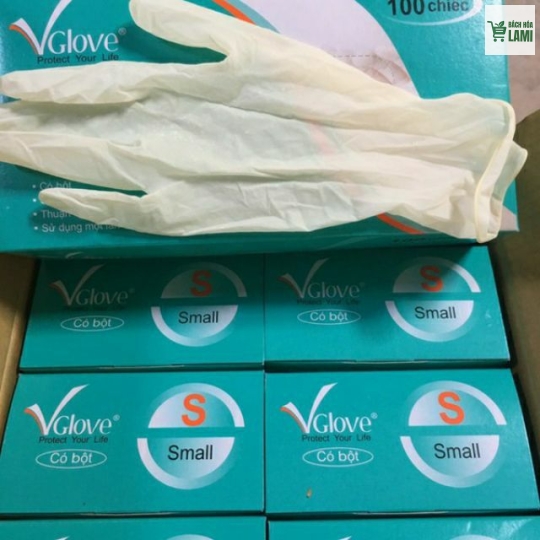 Găng tay y tế có bột Vglove
