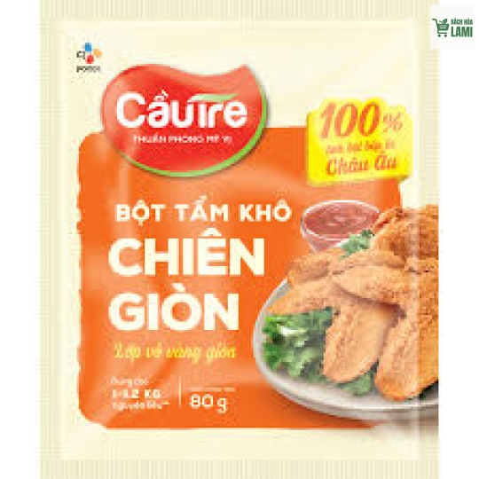 CẦU TRE BỘT KHÔ CHIÊN GIÒN 80G*90EA
