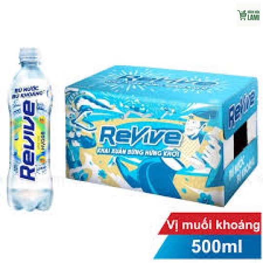 Nước Bù Khoáng Revive 500ml x 24 Chaii