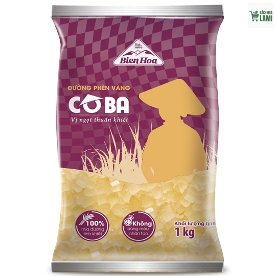 Đường phèn vàng Cô Ba Biên Hòa 12kg