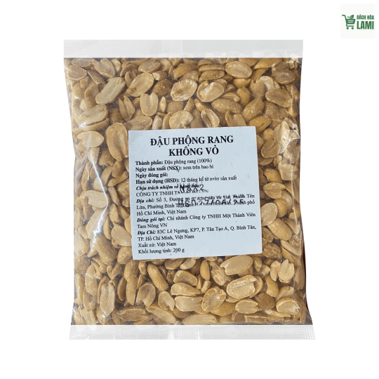 Đậu phộng rang không vỏ 1kg 