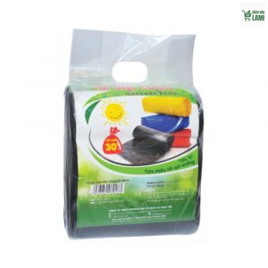 Túi rác cuộn trung đen 55*65cm